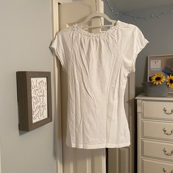 Loft Ruffled Edge Tee - Picture 5 of 10